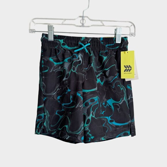 NEW All In Motion Boys' Hybrid Shorts Size XS (4/5) - Picture 2 of 5